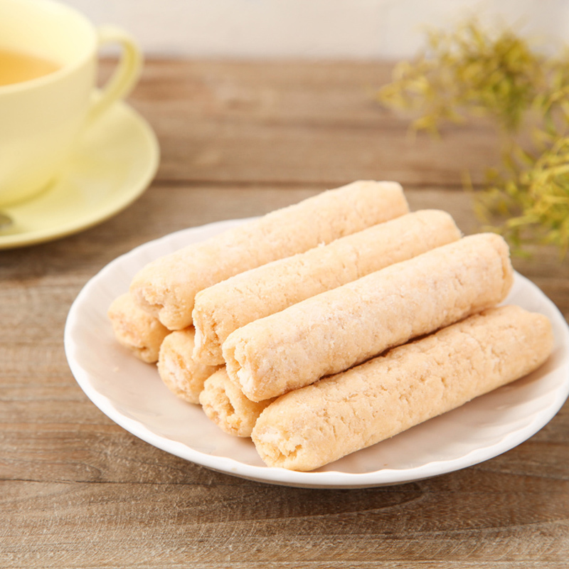 中国台湾 北田史纳克N卷(奶油味)150g 米卷米果休闲外带零食
