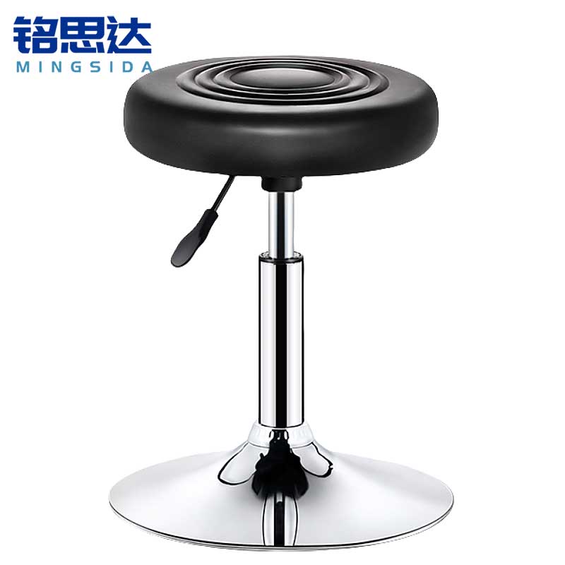 铭思达吧台椅圆盘款把高清大图