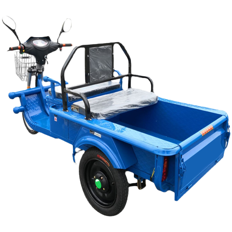 junxu电动三轮货车电动三轮车标配12米车厢48伏20安电池