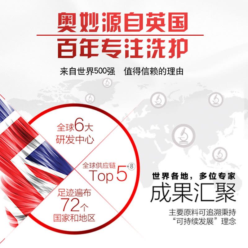 奥妙白漂液改善白衣发黄 漂渍液漂白剂 清洁下水道/地板家具厨房浴室霉斑 含氯除菌680G图片