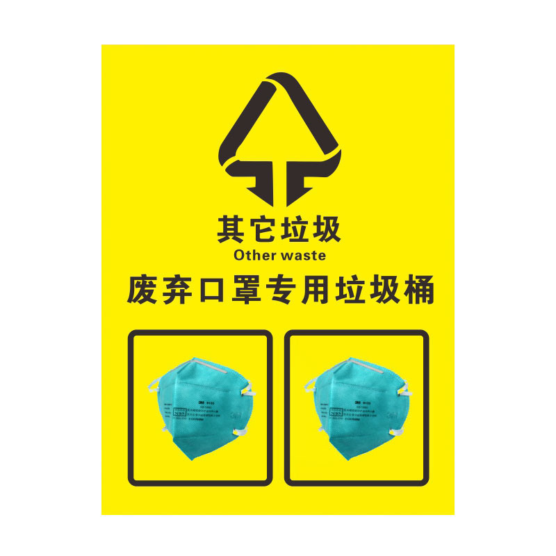 电帮务 300*400 垃圾分类标识牌(单位:块)高清大图