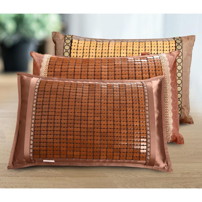 家柏饰(CORATED)麻将凉席枕套夏季双人枕套竹席枕套单人婴幼儿茶叶小枕头套皮