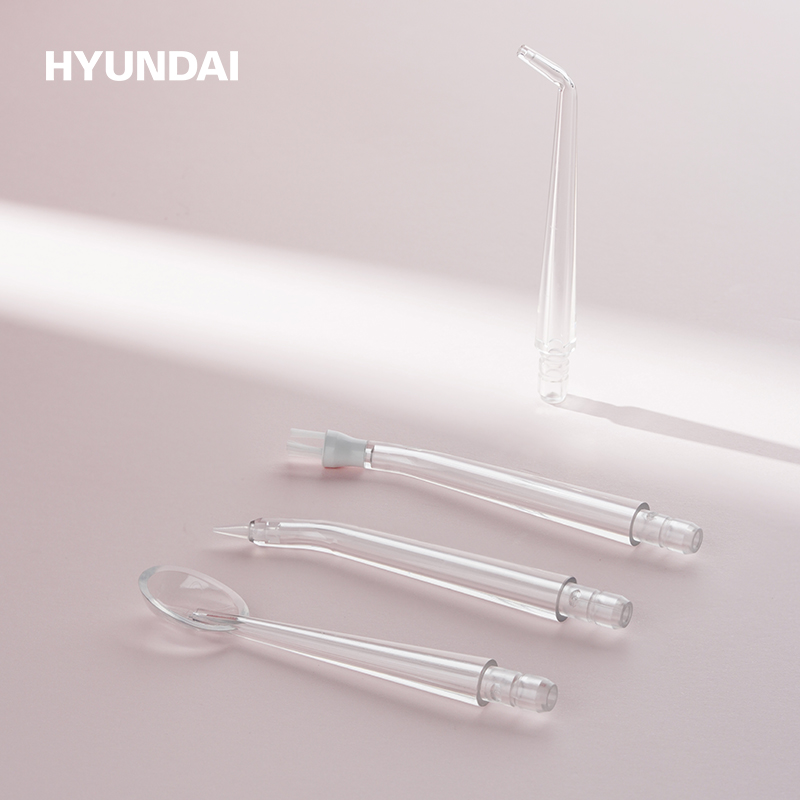 HYUNDAI现代-便携式冲牙器 W2 水牙线折叠防水洁牙器牙齿清洁器 颜色随机高清大图
