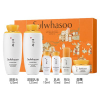 [保税区发货]Sulwhasoo雪花秀套盒滋盈肌本润颜水乳6件套装补水保湿平衡