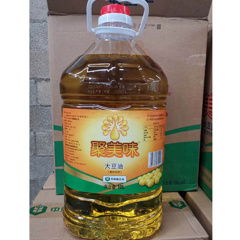 企采严选聚美味大豆油10l2瓶视频