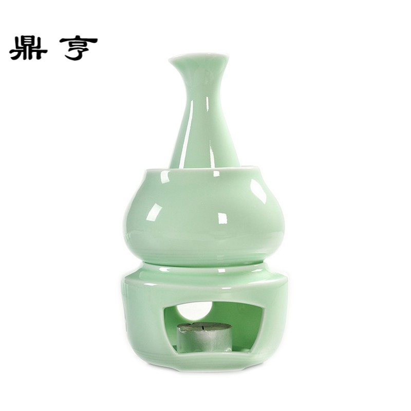 鼎亨温酒壶烫酒壶烫酒家用日式烫酒器陶瓷中式酒具套件加热白酒烈