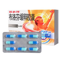 芬必得 布洛芬缓释胶囊 0.4g*24粒 头痛 牙痛 神经痛 肌肉痛 关节疼痛等