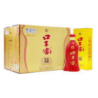 [口子窖年货节]口子窖6年型 六年型41度450ML*6瓶兼香型白酒整箱装口子酒