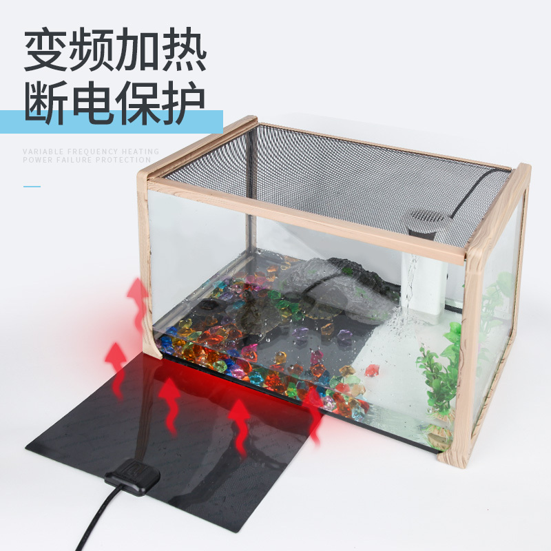 爬宠加热垫爬虫带温控守宫角蛙乌龟刺猬加热垫蛇过冬垫仓鼠高清大图