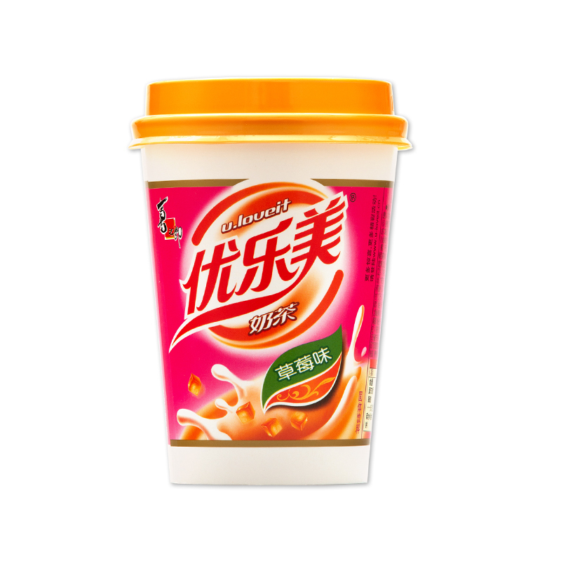喜之郎优乐美u.loveit 草莓奶茶 80g/杯