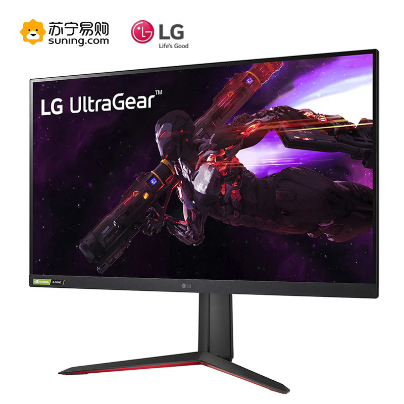 LG 27GP83B-B 27英寸 NanoIPS 2K 165Hz 10.7亿色 HDR 1ms(GTG) 兼G-Sync 设计师 小金刚 游戏 电竞 显示器