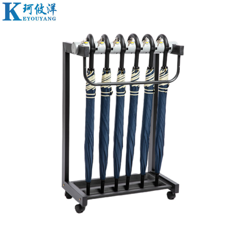 珂攸洋6头雨伞架带伞高清大图