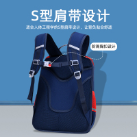 耐拓书包小学生男孩一二三到六年级护脊减负儿童双肩书包K8832