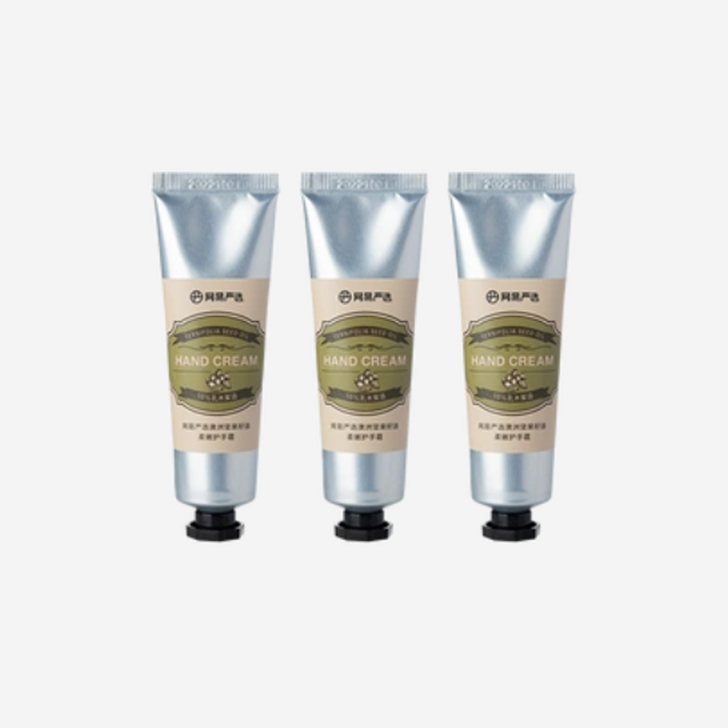 网易严选 16%天然乳木果油 澳洲坚果籽油护手霜 30ml×3高清大图