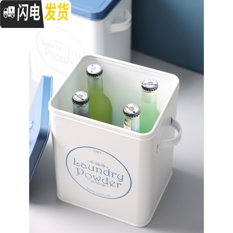 三维工匠 米桶10斤家用厨房面粉杂粮储物箱5kg防虫储面箱米缸米箱收纳桶高清大图