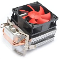 超频三（PCCOOLER）红海mini CPU散热器 (cpu风扇8cm/配散热硅脂) 红海MINI 风冷 散热器