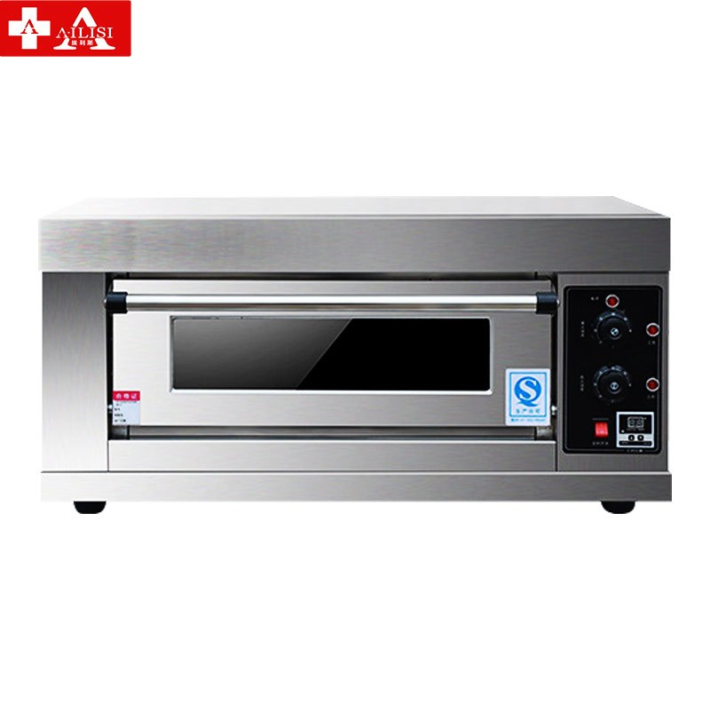 埃利斯(AILISI)商用厨房商用高温烤箱 披萨蛋糕面包西餐后厨 大型月饼烘炉 电烤箱一层一盘旋钮款