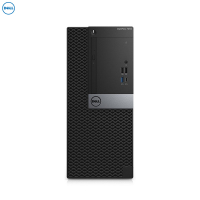 戴尔(DELL)商用Optiplex7050MT 台式电脑 单主机(intel i7-7700 8GB 1TB+128GB固态 刻录 2G独显 W10H)商用办公 家用娱乐
