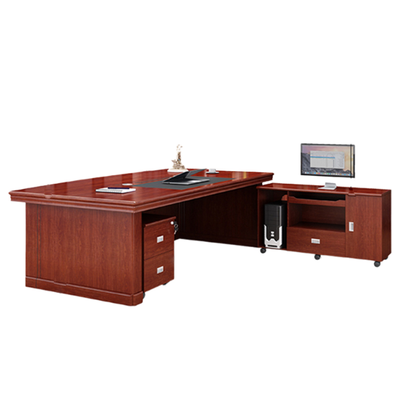 堇柏 老板桌 2.0m 张高清大图