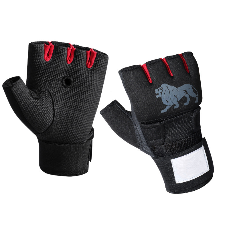 半指拳击手套散打格斗ufc拳套成人搏击训练mma拳击打沙袋泰拳