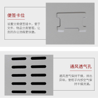 尔迈 更衣柜铁皮柜宿舍存包柜浴室员工储物柜鞋柜碗柜 二门更衣柜
