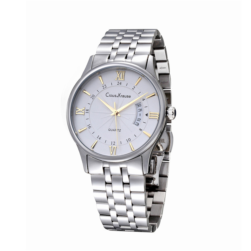 英国clouskrause潮款百搭款男士石英表cko18s004a视频