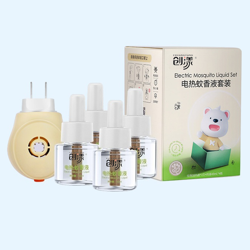 创漾(CHUANGYANG) CY1083 电热蚊香液套装无香型1器4液 5.00只/套(计价单位:套)高清大图