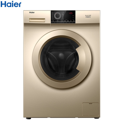 海尔(Haier)8公斤 变频 全自动 滚筒洗衣机 干衣机 洗干一体 洗烘一体机 能洗冲锋衣 EG80HB109G
