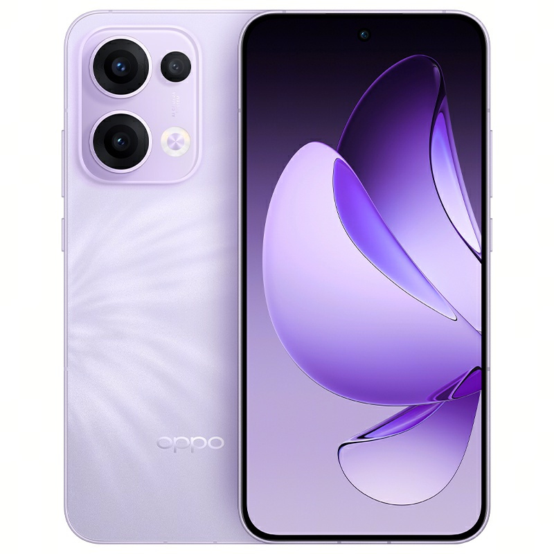 OPPO Reno13 蝴蝶紫 16GB+1TB 超美小直屏 AI高清实况照片 IP69满级防水 双芯抢网 拍照手机