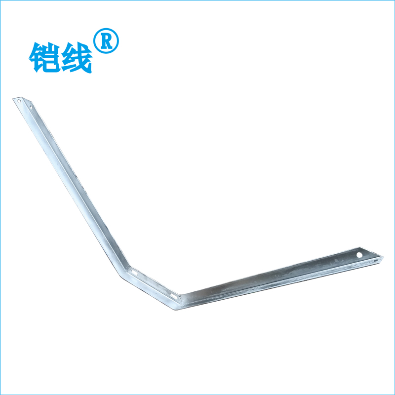 铠线 电料辅件 电力金具 单杆斜撑∠5mm×50mm×2216mm/根高清大图