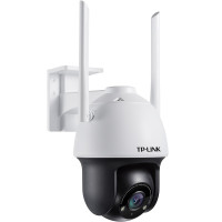 TPLINK TL-IPC633-D4 300万高清支架一体式室外防水星光夜视无线球机监控摄像机【标配+128G内存卡】