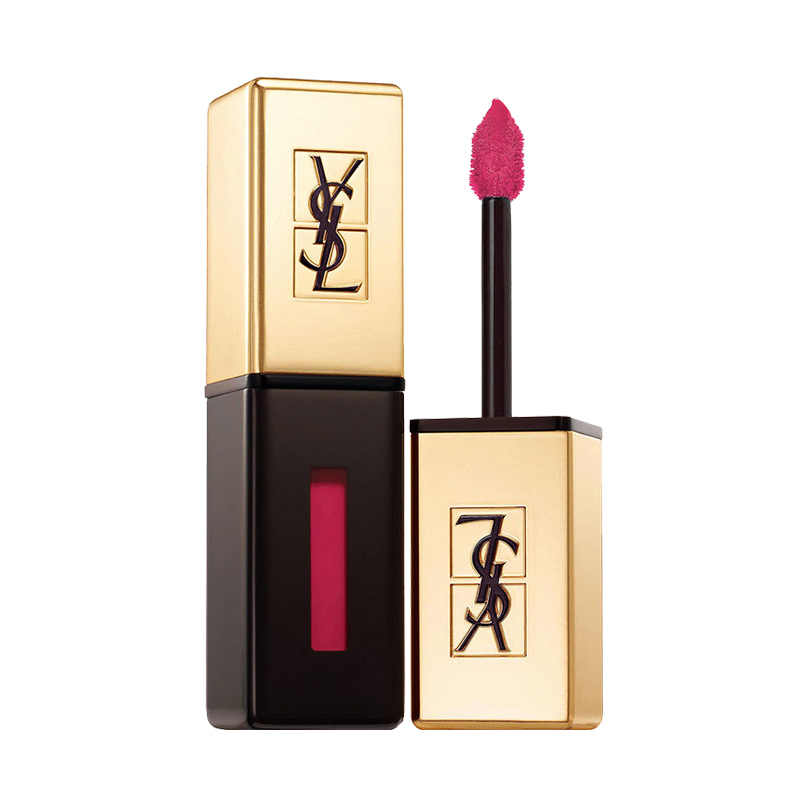 圣罗兰(YSL)唇釉6ml 13# 茜色 镜面唇釉唇蜜唇彩 持久保湿滋润