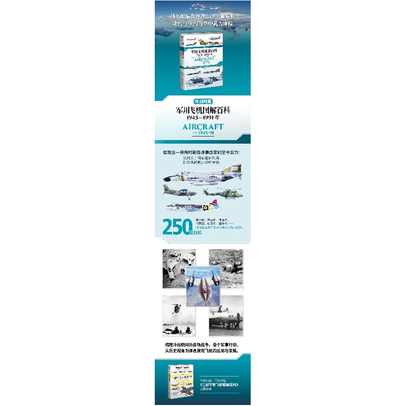 醉染图书军用飞机图解百科 1945-1991年9787513941211高清大图