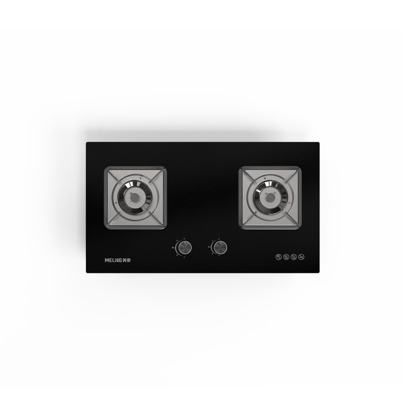 美菱MELNG一级能效全进风直燃火双眼灶台嵌两用钢化玻璃面板脉冲点火