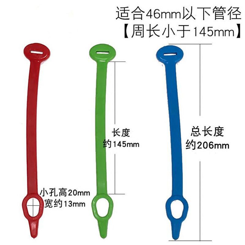 加长晾衣杆防风晒衣钩塑料挂钩防风衣架锁晒衣架固定防滑锁扣卡扣|黄色10条