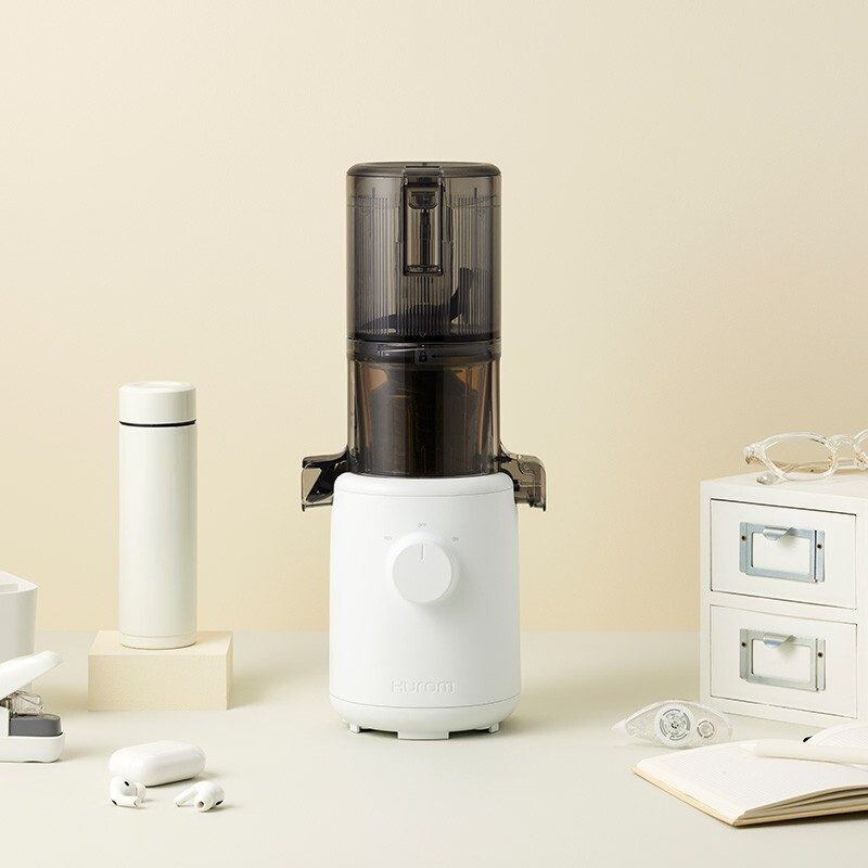 惠人 (HUROM)原汁机创新无网韩国进口多功能大口径家用低速榨汁机H310A浅蓝高清大图