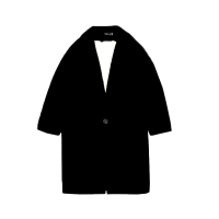 2020冬季新款男士毛呢大衣中长款英伦羊羔绒情侣款男士外套韩版修身潮流西装领外衣504-F25