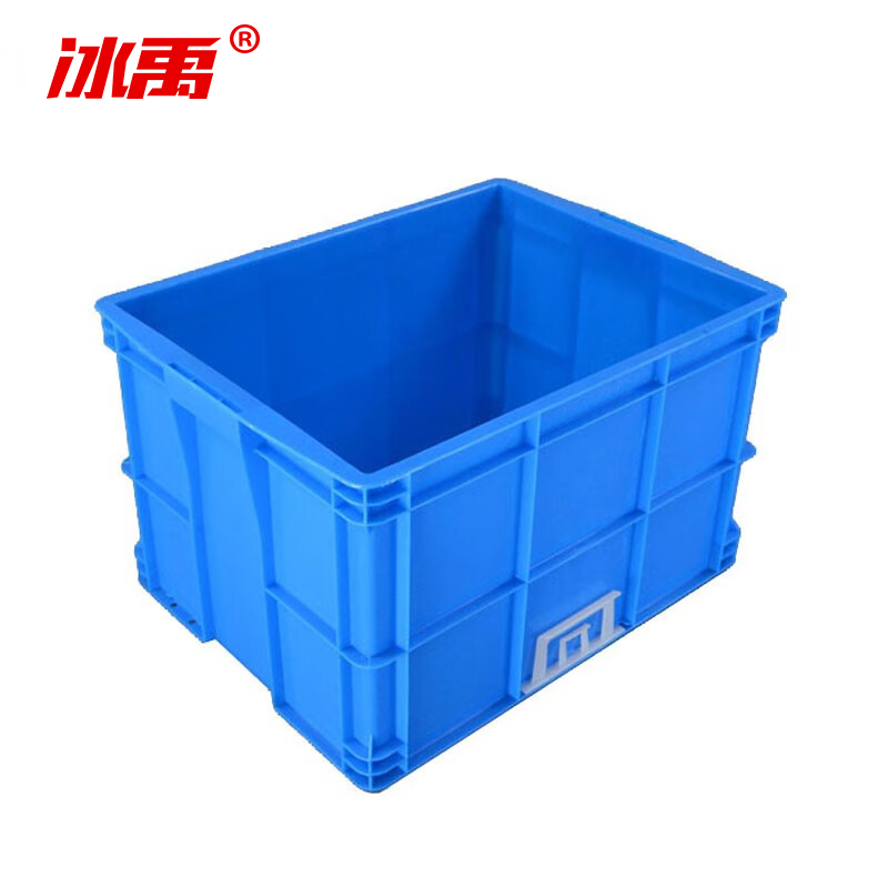 冰禹 加厚塑料周转箱 BYrsl-01 500-320箱外550*420*330mm 1个