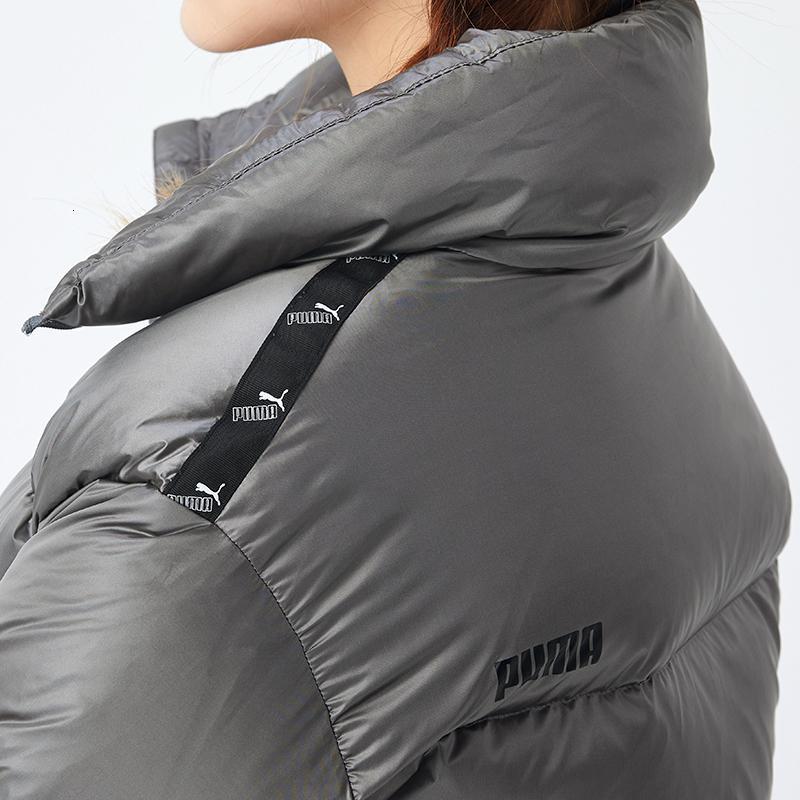 Puma彪马女子2020冬新款运动服休闲高领串标保暖羽绒服外套585112