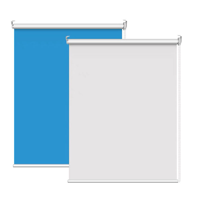 亿铁 窗帘卷帘定制色加厚 1*1m 平方米高清大图