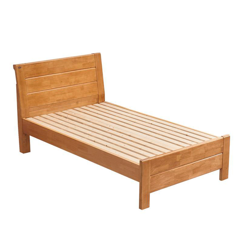 广亿隆实木床配床头柜(高清大图