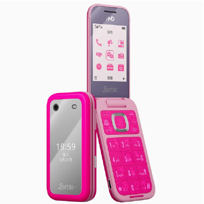 Nokia/诺基亚2660Flip 芭比手机Barbie Phone礼盒定制套装4G全网通翻盖按键超长待机大屏大字学生商务2024新款高清大图