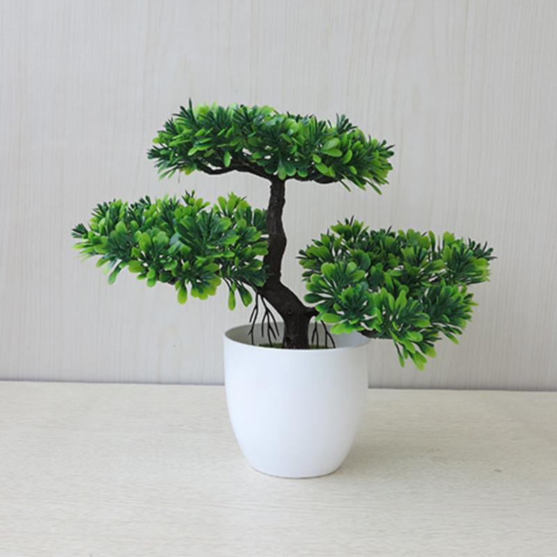 敬平仿真植物假绿植室内装饰品塑料盆栽假花盆景家居工艺品餐桌小摆件 迎客松绿色 报价 参数 图片 视频 怎么样 问答 苏宁易购