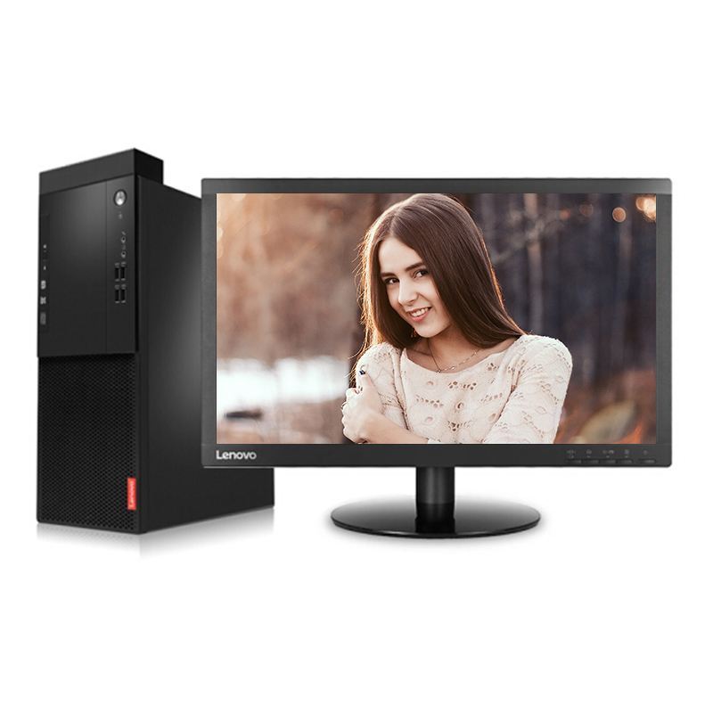 联想/Lenovo 启天M415-D003 19.5英寸台式计算机 i5-6500 4G 1T DVD刻录光驱