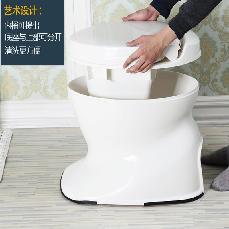 孕妇坐便椅老年人马桶法耐坐便器可移动老人家用便携式简易蹲便改坐厕