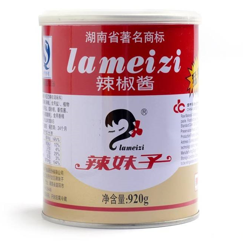 辣妹子辣椒酱*920g*12