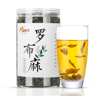 敏昂(M)条形罗布麻茶 250g 瓶装新疆野生嫩叶罗布麻