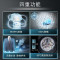 西门子(SIEMENS) XQG100-WN54A1A80W 10公斤滚筒洗衣机洗烘一体机蒸气除味除螨智能投放智控烘干
