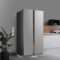 美的(Midea)525升 对开电冰箱双开智能家电风冷无霜变频电子控温冷藏冷冻节能省电 BCD-525WKPZM(E)