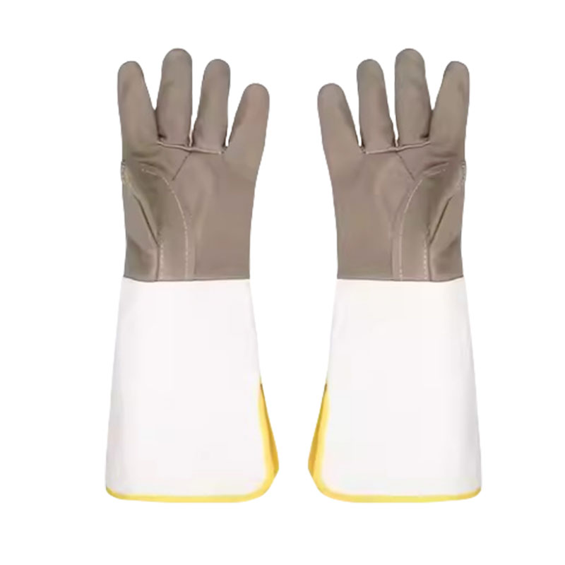 泽奋 电焊手套 长款猪皮手套 副